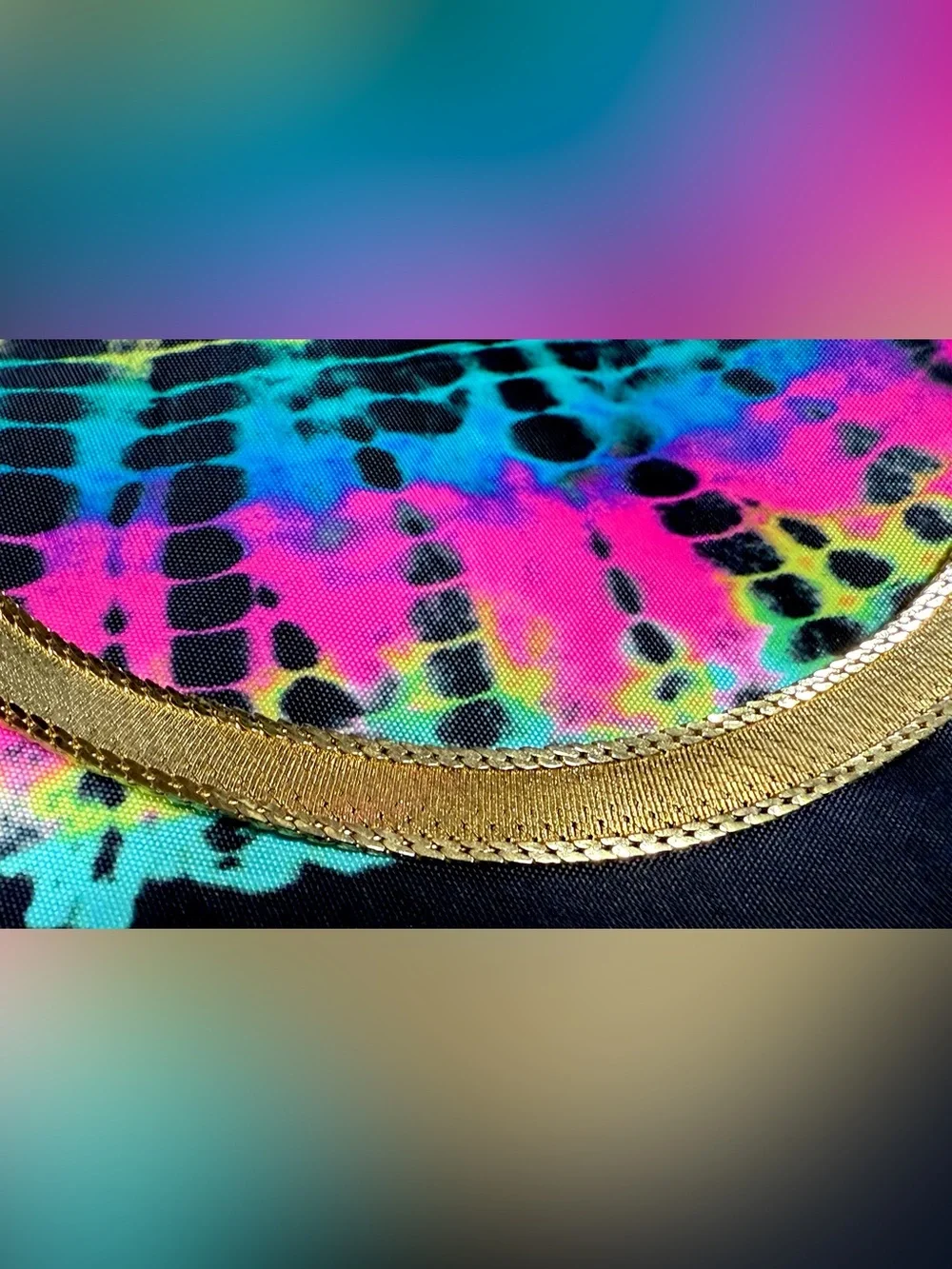 🔥Vtg Gold-plated Herringbone Chain 18